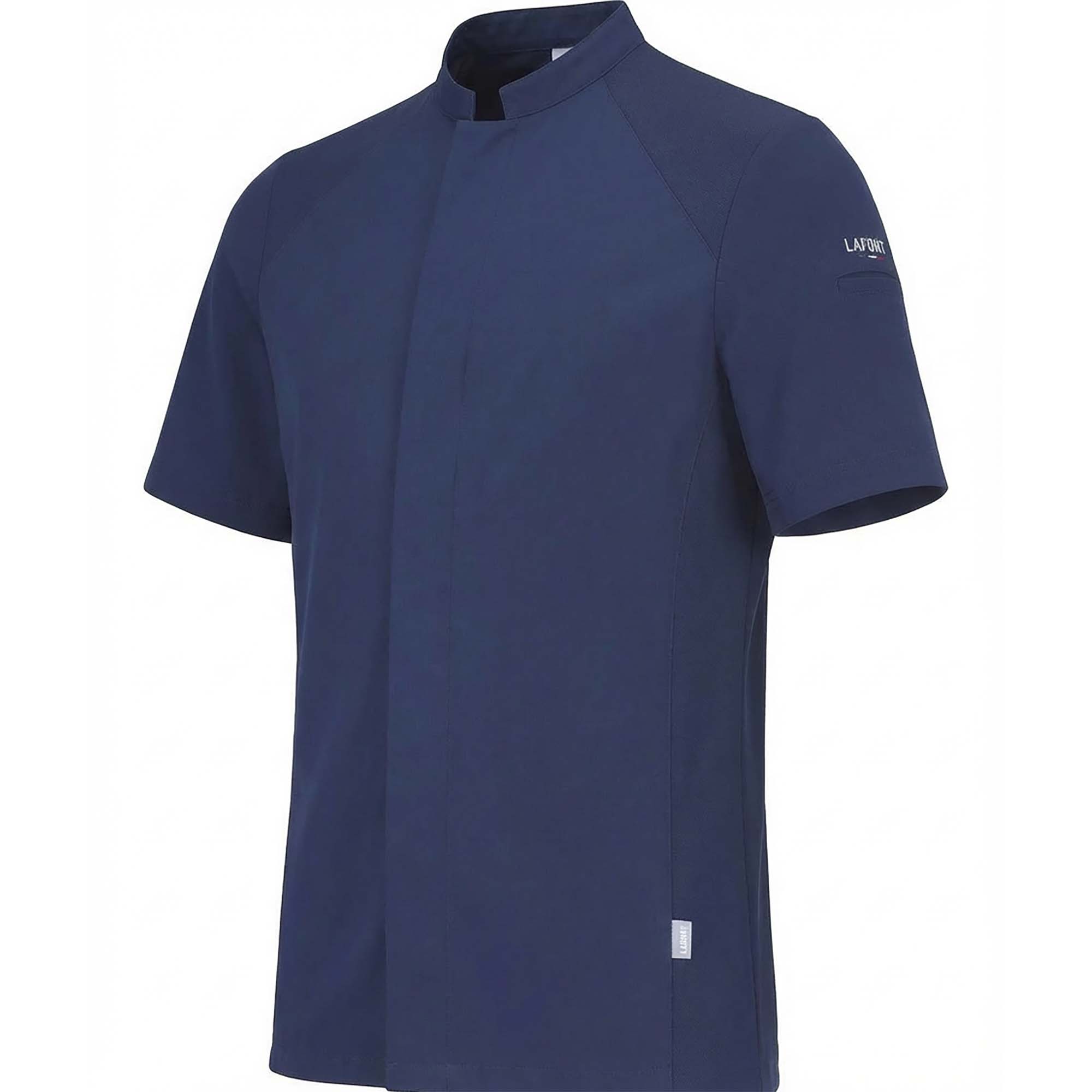 Essentials Herren Kochjacke BASIL2 kurzarm Navy Gr. 2XL