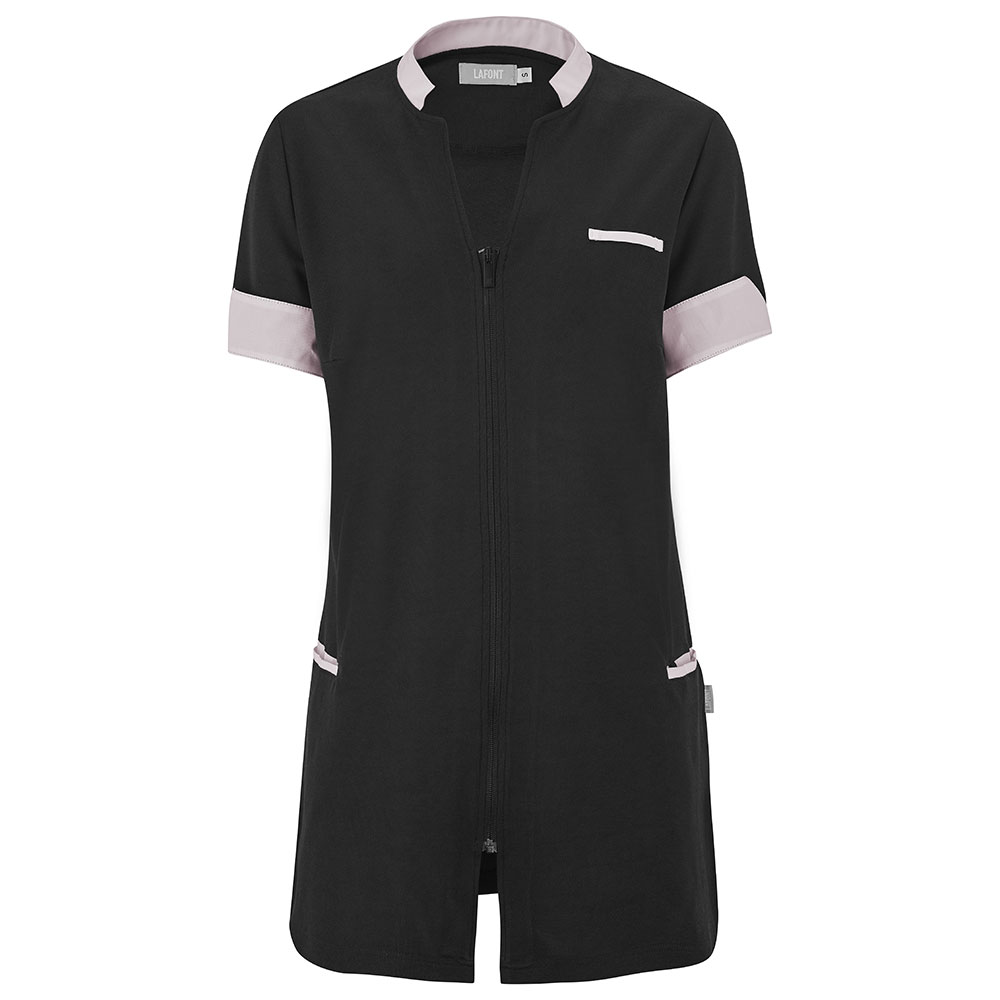 Essential+ Damen Tunika HARMONY Schwarz-Rosa Gr. L