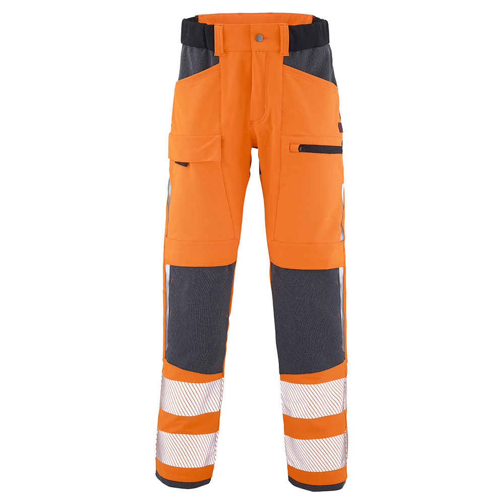 Essentials+ Unisex Hose TWIST HV Orange Fluo Dunkelgrau Gr. 60 (56FR)