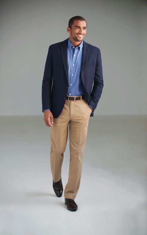 Herren Comfort Stretch-Chino LEO Comfort Fit