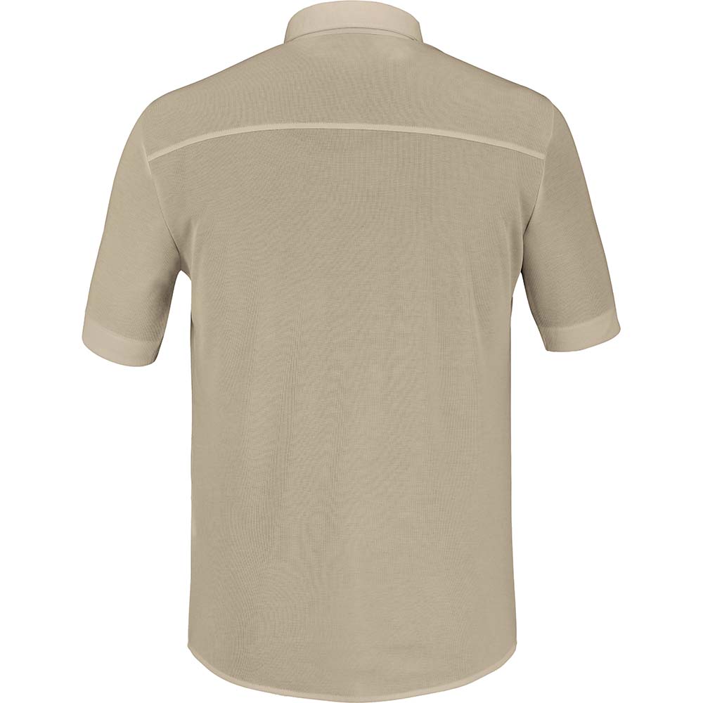 Essentials Herren Hemd CARROUSEL kurzarm Beige Gr. 2XL