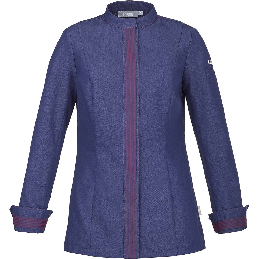 Essentials+ Damen Kochjacke FAVA #PI nachhaltig Navy Gr. 46