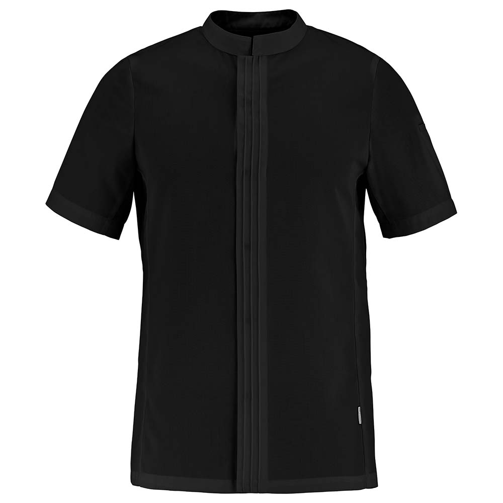 Prestige Damen Kochjacke CRISTAL kurzarm #PI nachhaltig Schwarz Gr. 40