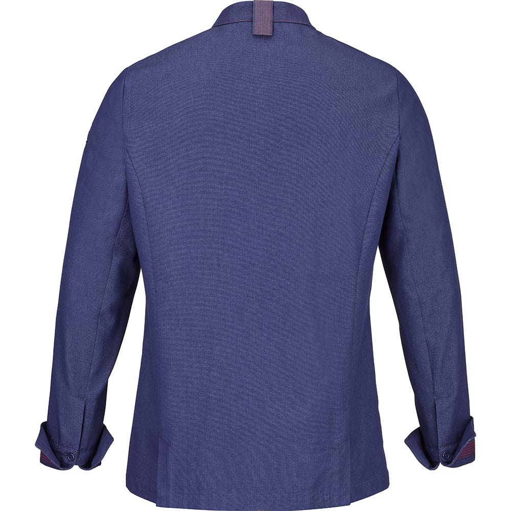 Essentials+ Herren Kochjacke GOMBO #PI nachhaltig Navy Gr. 52