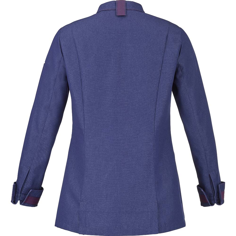 Essentials+ Damen Kochjacke FAVA #PI nachhaltig Navy Gr. 46
