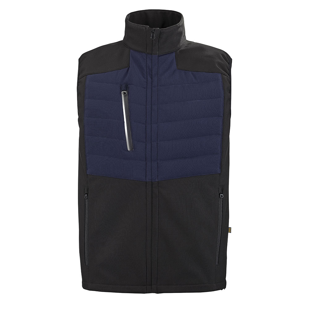 Essentials+ Unisex Weste PIRIN Navy-Schwarz Gr. 2XL