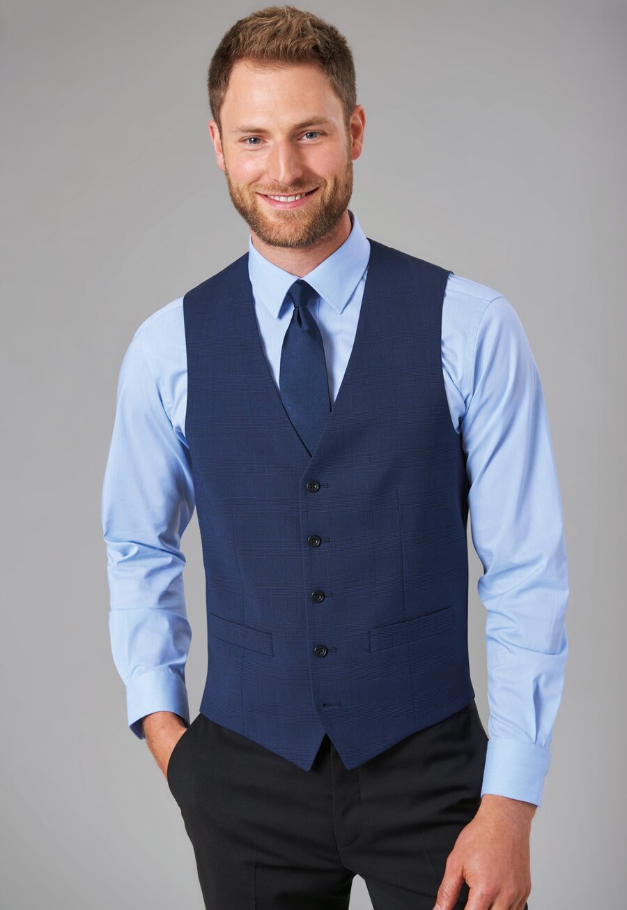 Herren Hemd PISA Comfortstretch Slim Fit nachhaltig Navy Gr. 37 (XS)