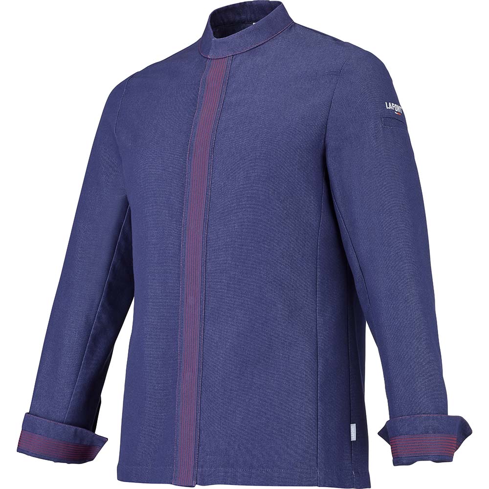 Essentials+ Herren Kochjacke GOMBO #PI nachhaltig Navy Gr. 52