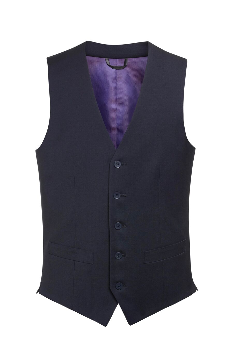 Sophisticated Herren Weste BUSSO Regular Fit Navy Gr. 66