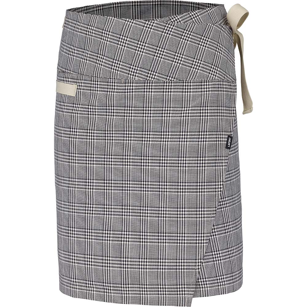 Essentials Wickel-Bistro Schürze WOK Schwarz-Beige Gr. 1/S