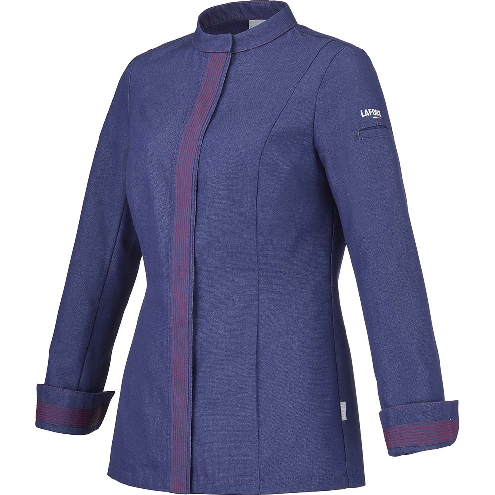 Essentials+ Damen Kochjacke FAVA #PI nachhaltig Navy Gr. 46