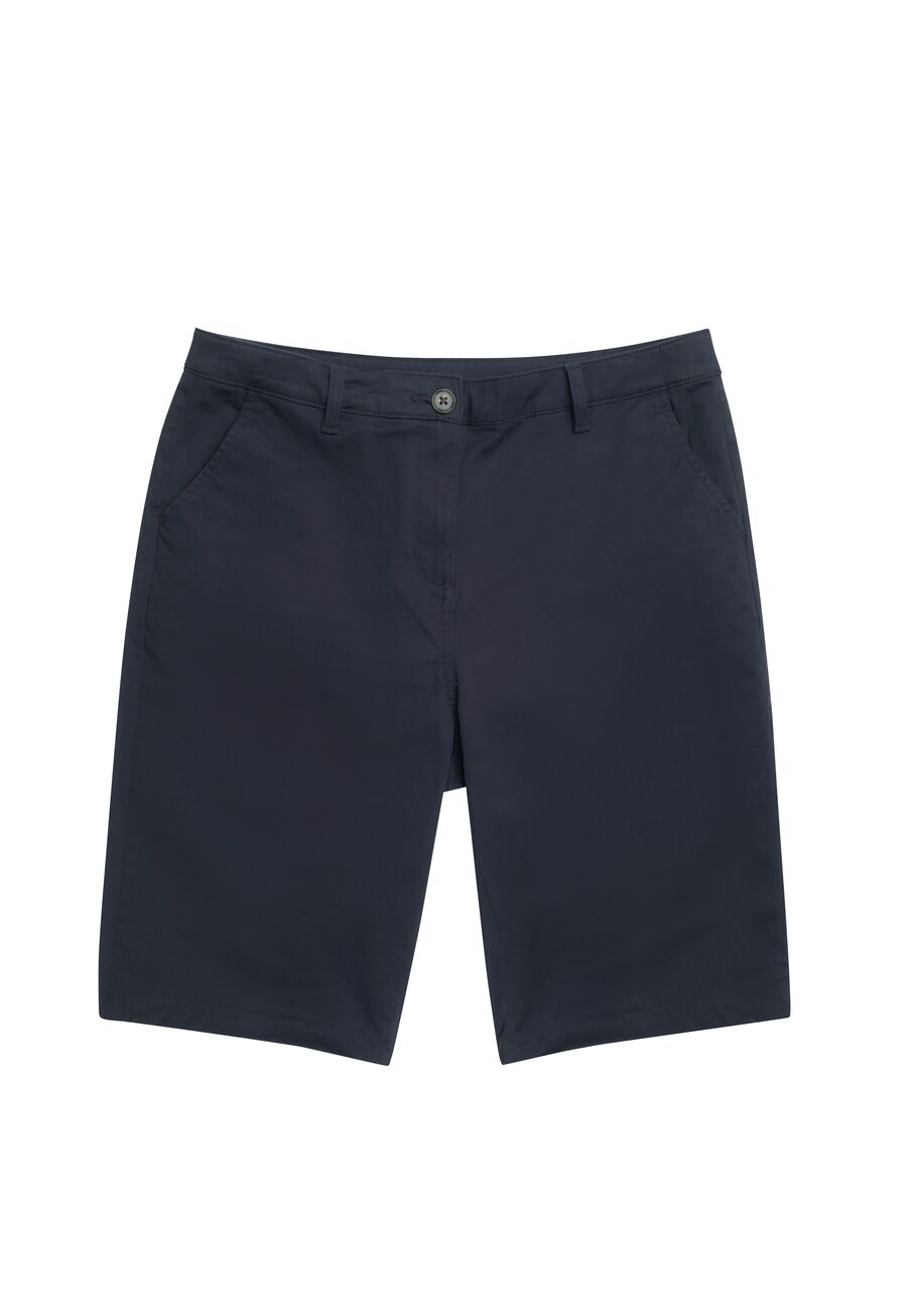 Damen Comfort Stretch-Chino-Shorts LIBERTY Navy Gr. 34